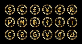 international currency symbols